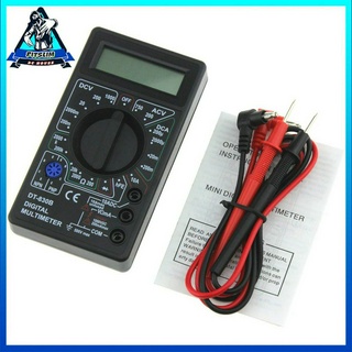DT-830B Mini Digital Multimeter AC / DC Volt Amp Ohm Diode hFE Tester Vôn kế