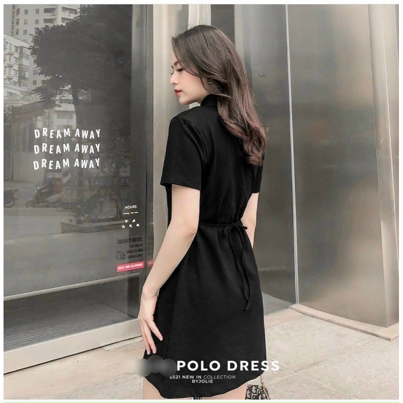 GOOD POLO DRESS - ĐẦM POLO THÊU CHỮ CỰC ĐẸP