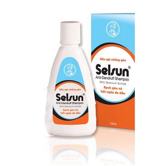 Bộ sản phẩm chống gàu Selsun (Dầu gội chống gàu Selsun 100ml+Dầu xã dưỡng tóc Selsun 100ml) | BigBuy360 - bigbuy360.vn