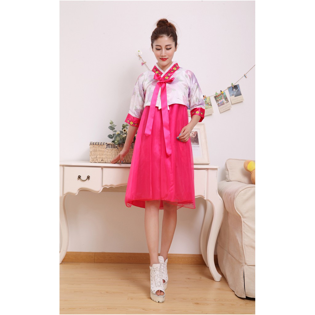 Hanbok cách tân nữ,  có link bé gái. Hàng đặt trước 10 ngày