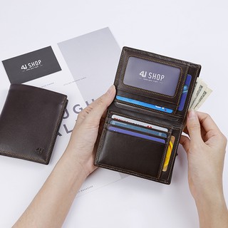 Ví Đứng Da Bò 4U Lịch Lãm GFB170