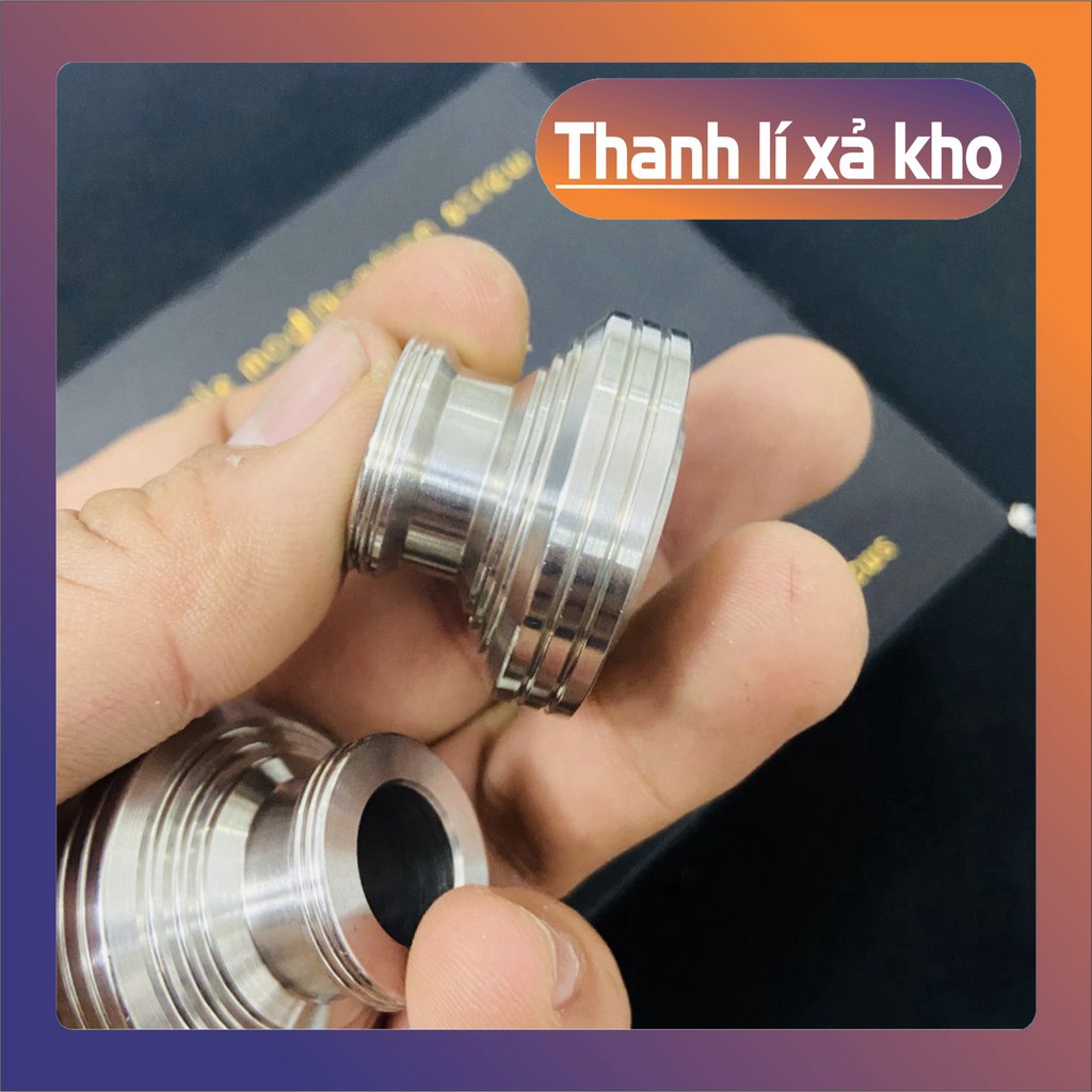 [ XẢ HẾT KHO ] [SIÊU CANH] CHỤP CÓC INOX CANH BÁNH TRƯỚC TRANG TRÍ CHO XE WINNER,SONIC,FUTURE NEO,WAVE 125 SIÊU SÁNG (1