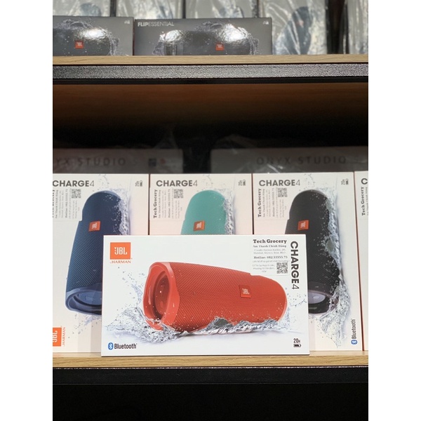 Loa bluetooth JBL Charge 4 - Hàng chính hãng - Bảo hành 12 tháng