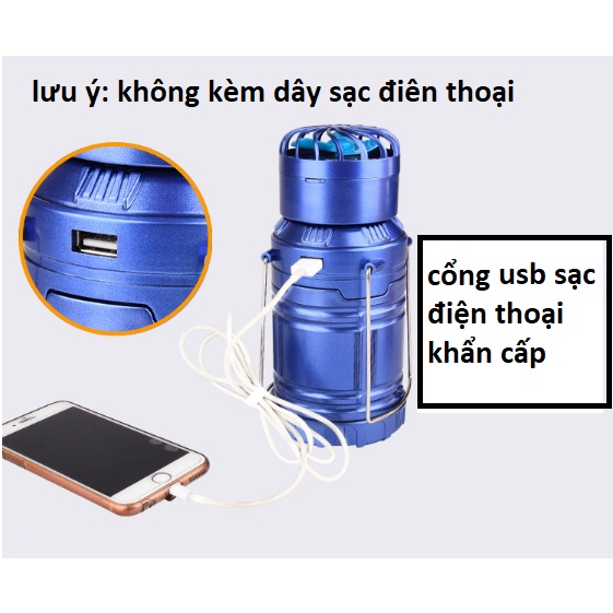 (có quạt) ĐÈN NGOÀI TRỜI ĐA NĂNG 618 - 5806 3 CHẾ ĐỘ   - đèn pin siêu sáng - đèn du lịhj - cắm trại