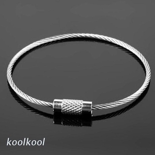 Vòng Dây Bằng Thép Không Gỉ Dùng Móc Chìa Khóa Tiện Dụng
