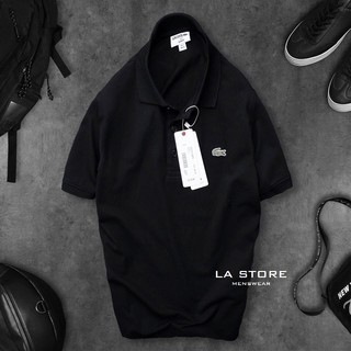 Áo thun Polo nam Trắng Đen - Áo thun cổ bẻ nam hàng VNXK vải cotton mềm xịn