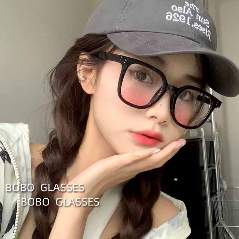Roselife Kính Mát Trong Suốt Màu Hồng Gradient Hợp Thời Trang Cho Nữ
