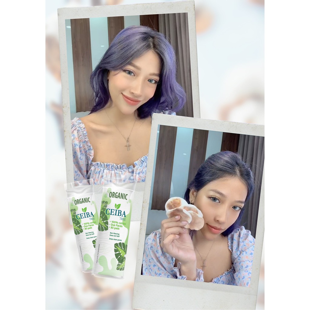 Bông Tẩy Trang Hữu Cơ Organic Ceiba Tree 80 miếng | BigBuy360 - bigbuy360.vn