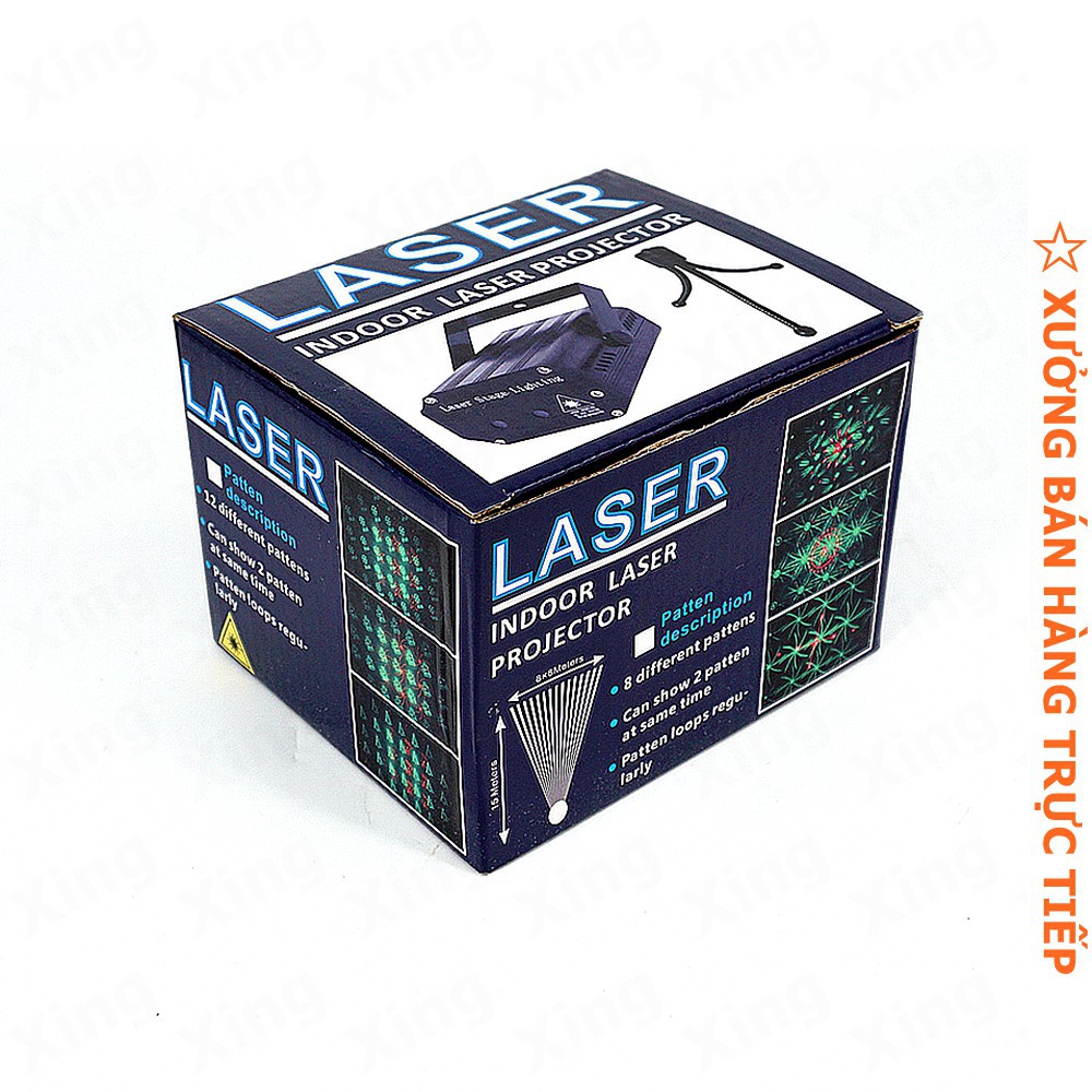 14013-<12-17>ĐÈN LASER TRANG TRÍ NHÀ MÙA NOEL (GIÁNG SINH) Đèn sân khấu