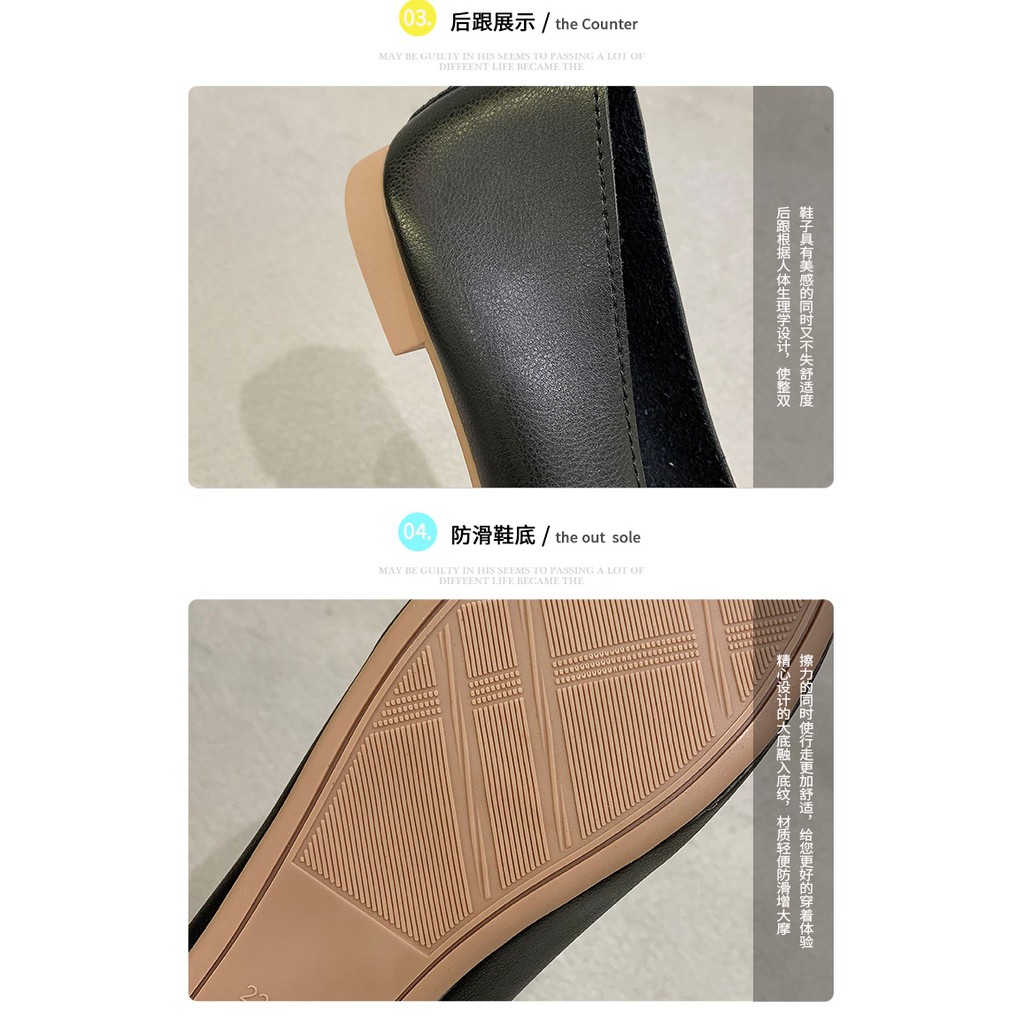 Giày Búp Bê Mũi Vuông Thời Trang Hàn Cho Nữ 2020 | BigBuy360 - bigbuy360.vn