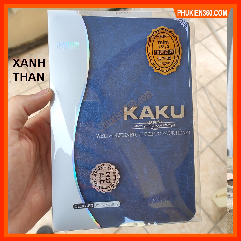 Bao Da Ipad Cao Cấp Chĩnh Hãng KAKUSIGA Có Hỗ Trợ Smart Cover | BigBuy360 - bigbuy360.vn