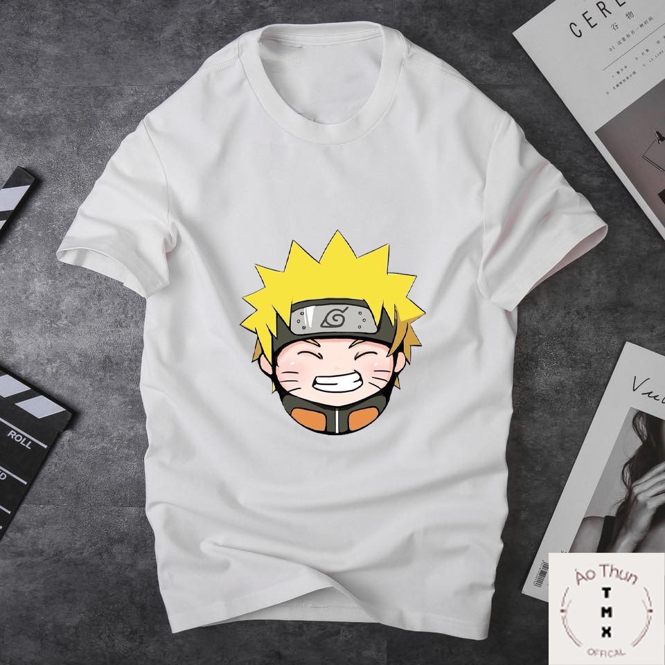 Áo Thun Tay Lỡ Form Rộng Unisex In Hình Naruto13 Đẹp Cute Dễ Thương - Áo Phông Nam Nữ Cổ Tròn Chất Cotton TMX | BigBuy360 - bigbuy360.vn
