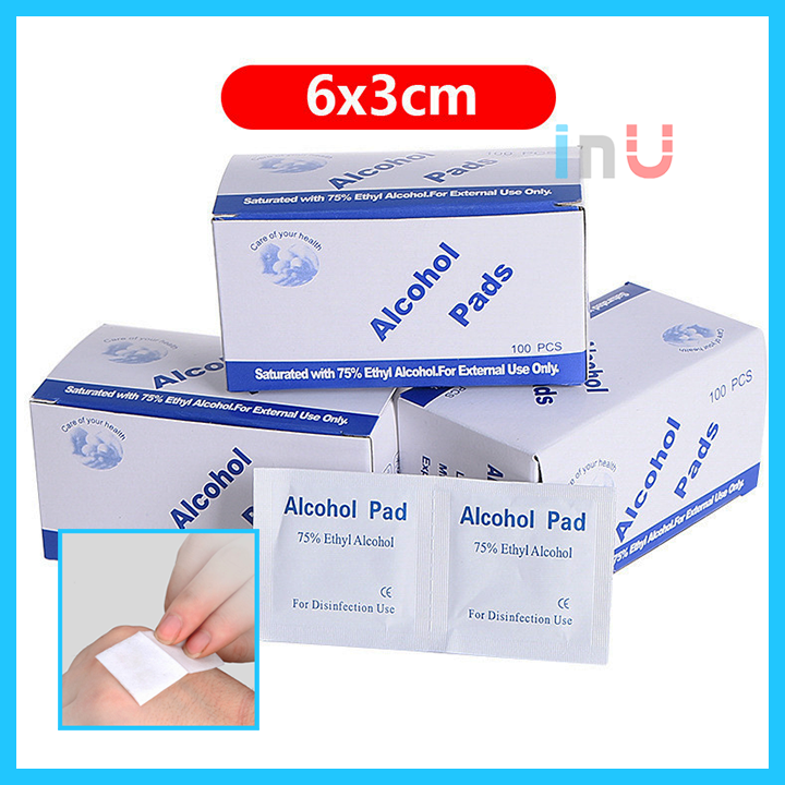 HCM - Combo 10 miếng dán sát trùng diệt khuẩn 75% Al-cohol tiện lợi mang du lịch, công tác