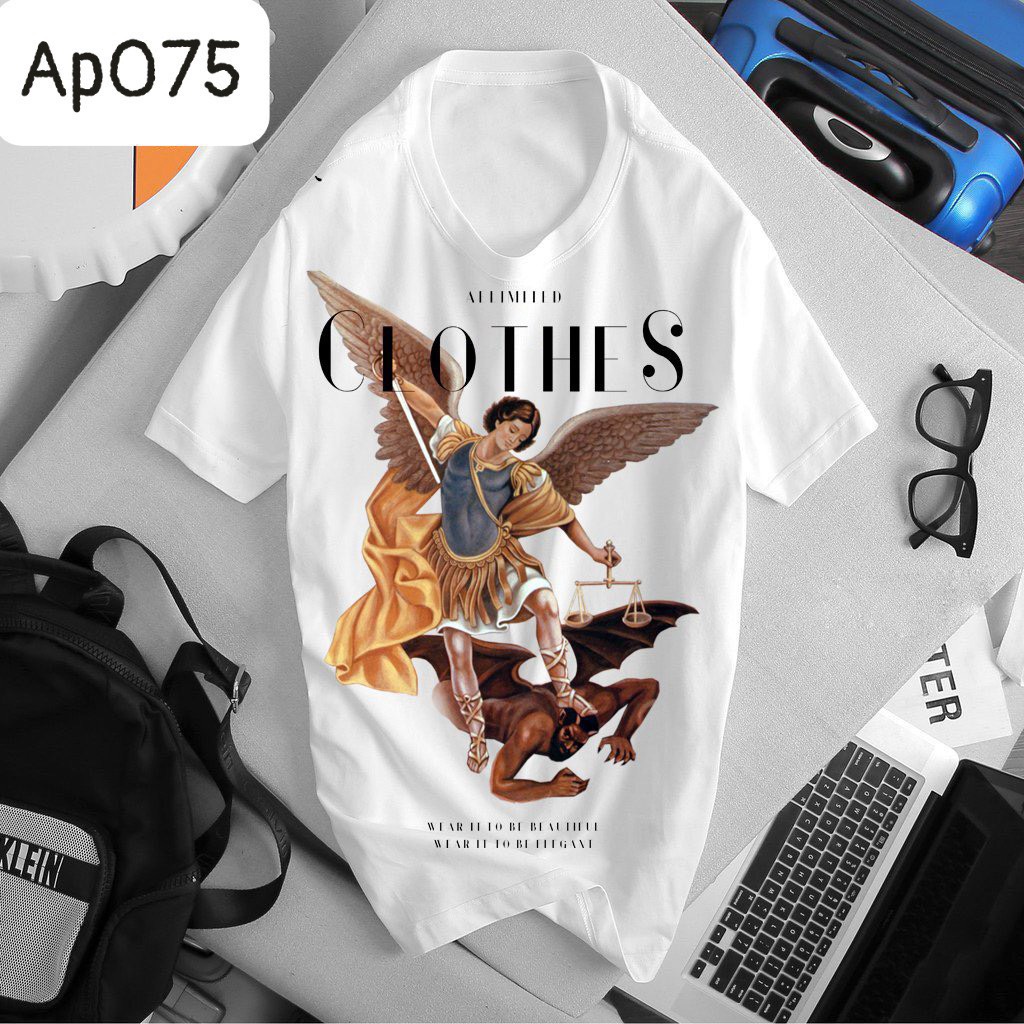 Áo thun unisex  basic AeLimited phom rộng tay lỡ dành cho nam nữ-AP075