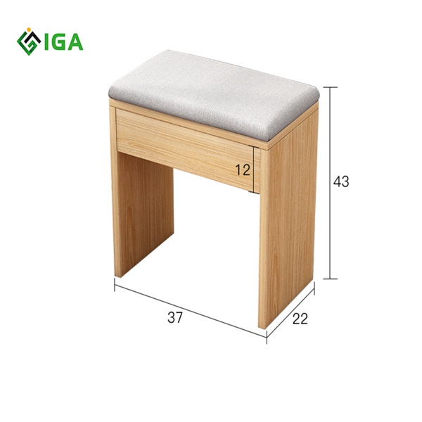 Ghế bàn trang điểm bàn phấn,ghế sofa đi giày gỗ mặt đệm phong cách hàn quốc _ gp138