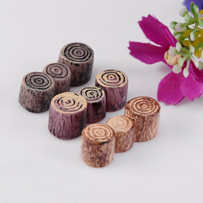 Set 3 Cầu Gỗ Mini Trang Trí Tiểu Cảnh