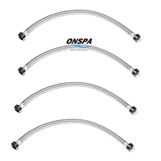 Bộ 4 sợi dây cấp nước cao cấp inox 304 Onspa