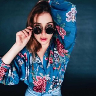 Sơ mi hoa mẫu đơn HM TQXK
