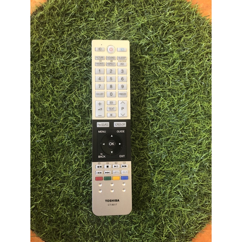 Điều khiển tivi Toshiba CT-8517 loại tốt zin theo máy - tặng kèm pin chính hãng - Remote TV toshiba CT-8517 DÒNG U7750