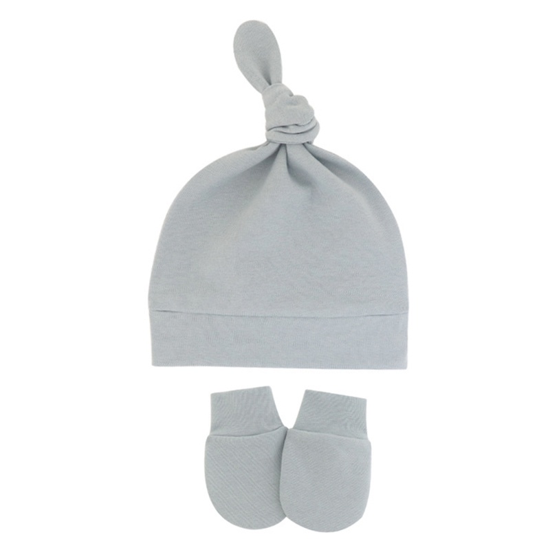 Bộ 2 Đôi Găng Tay Cotton Mềm Mại Chống Trầy Xước Cho Bé