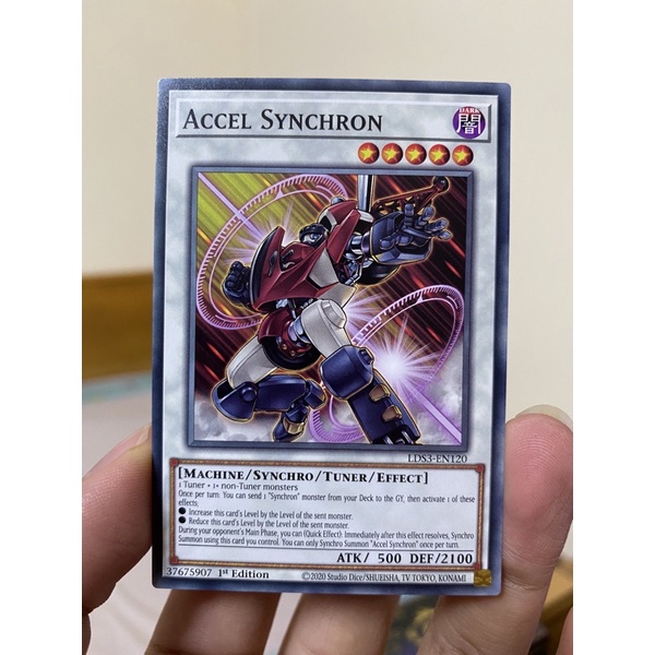 Thẻ bài Yugioh Accel Synchron