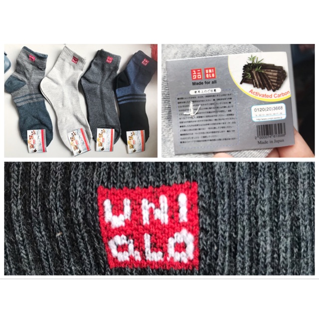 Tất sợi tre khử mùi hôi Uniqlo ( Hàng chuẩn)