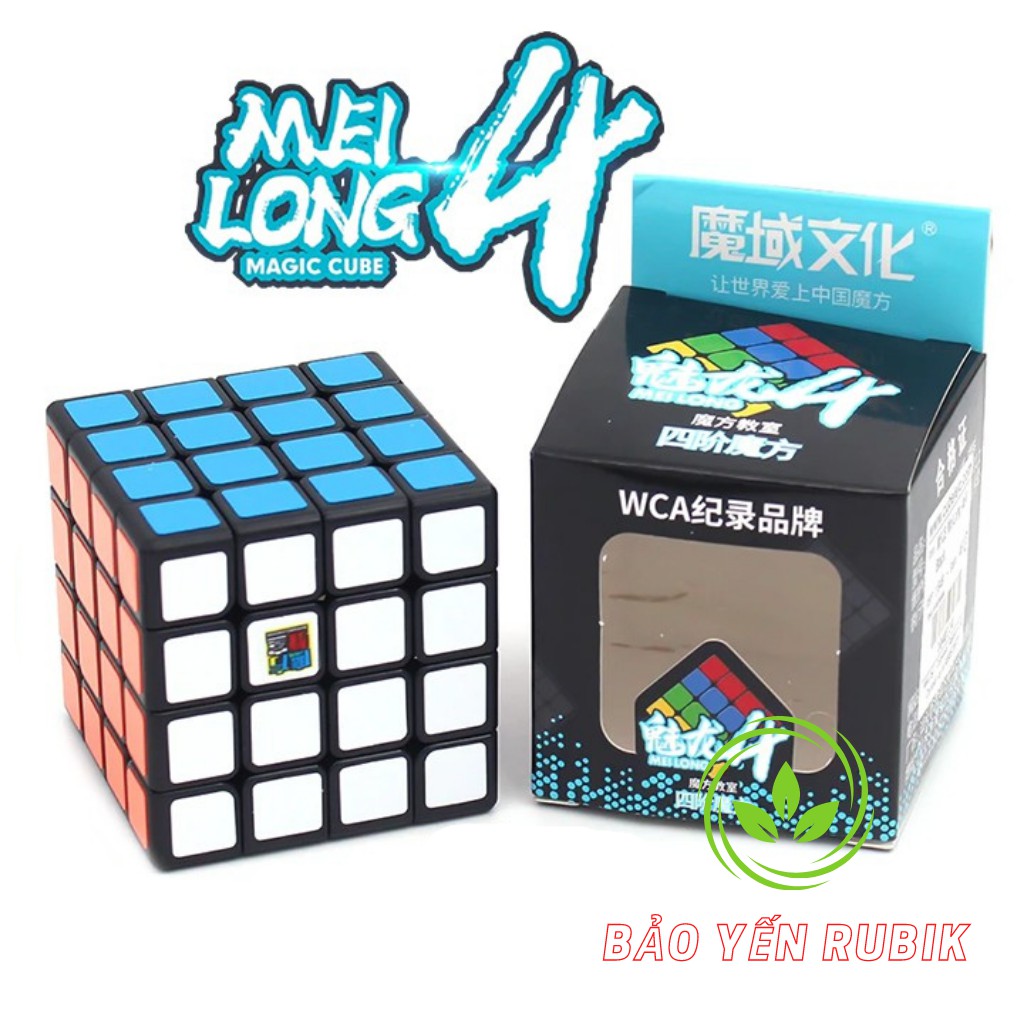 Rubik 4x4 Stickerless MoYu MeiLong MFJS Rubik 4 Tầng Giá Rẻ Rubic ( Mã RB20 )