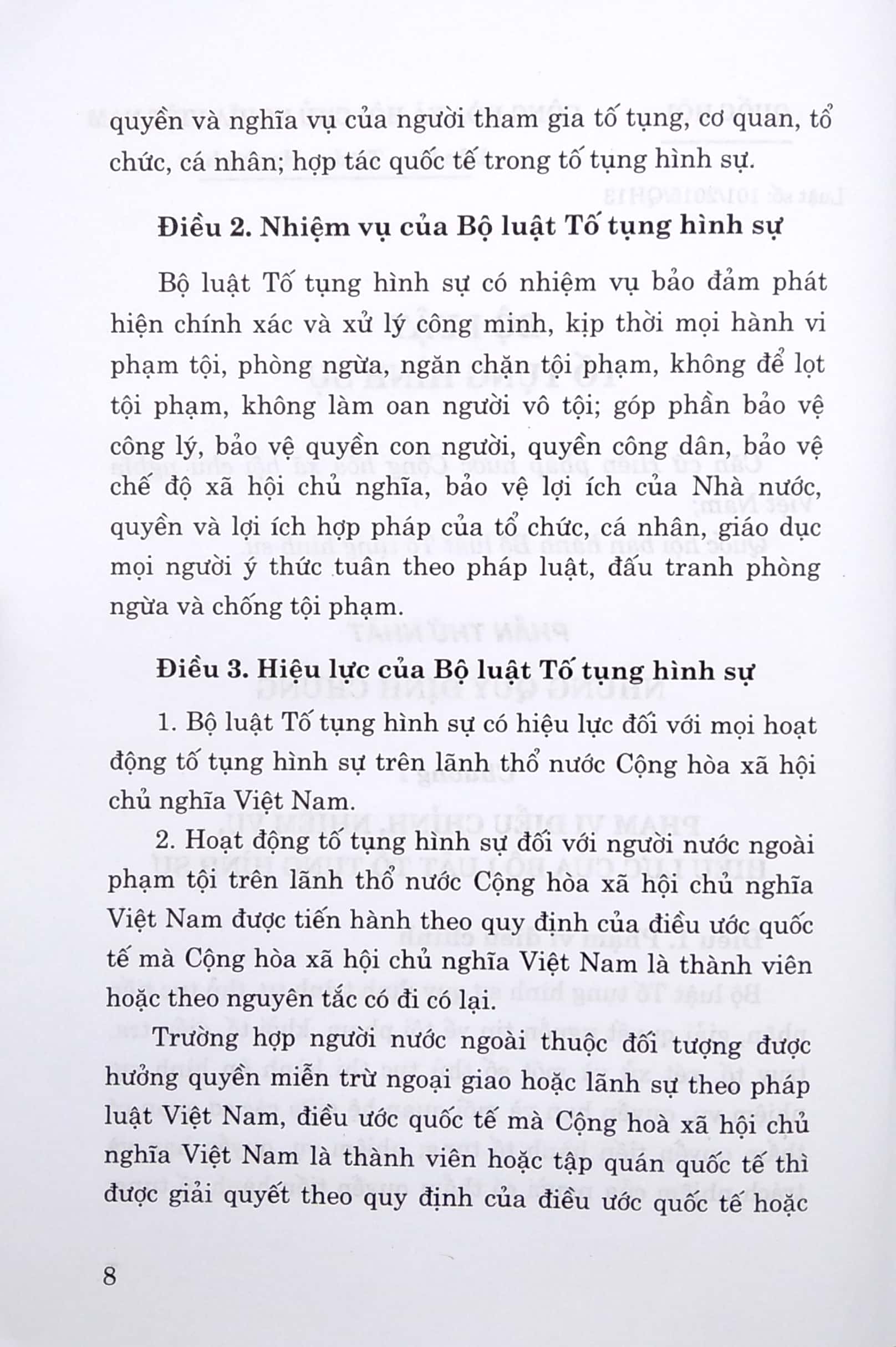 Sách Bộ Luật Tố Tụng Hình Sự (Hiện Hành)