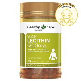 Mầm đậu nành Healthy Care Super Lecithin 100 viên