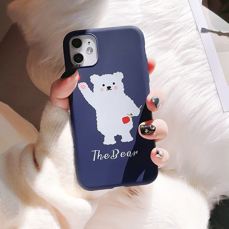 Ốp Lưng Điện Thoại Chó Và Gấu