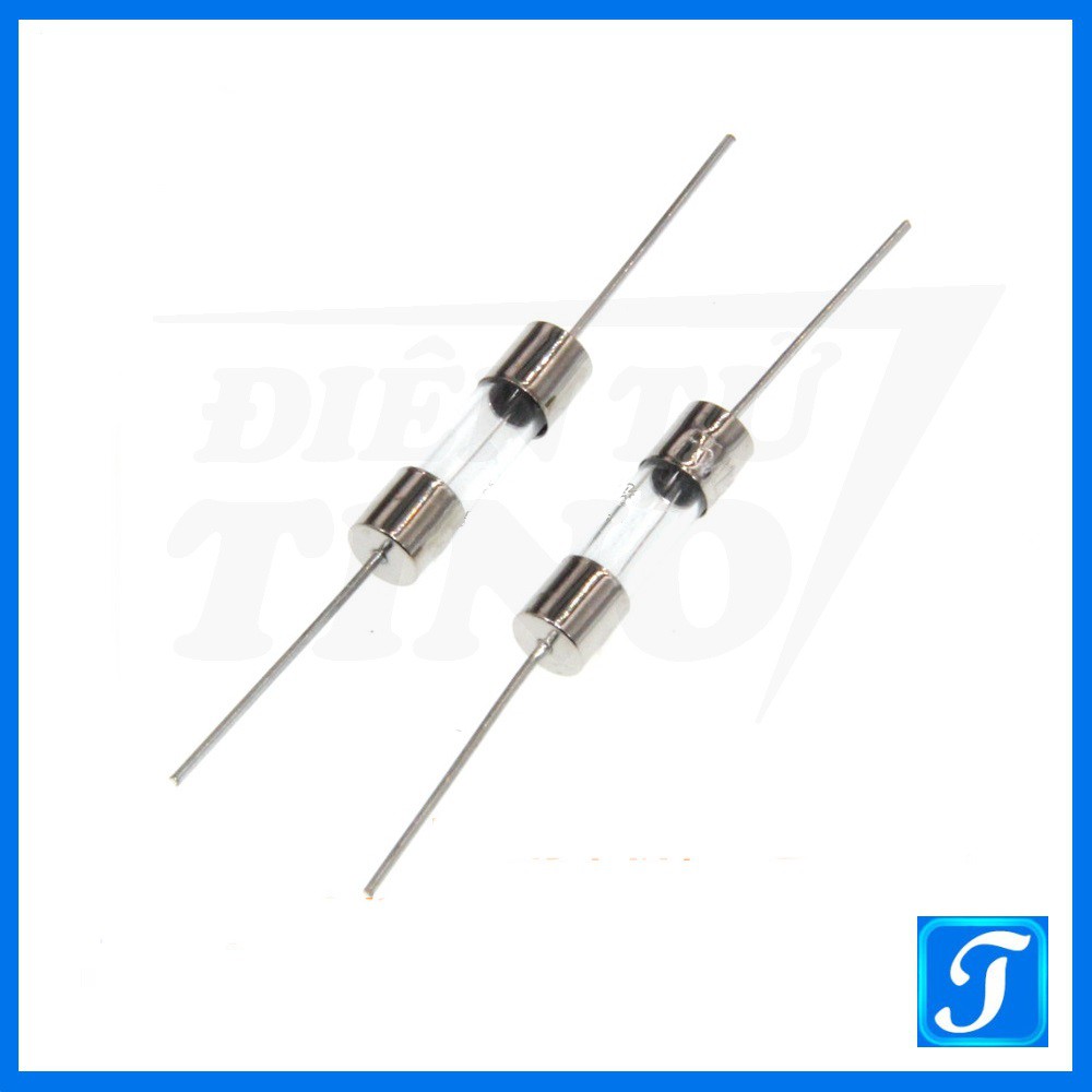 Cầu Chì Ống Thủy Tinh Chân Cắm 1A 2A 3A 5A 8A 10A 15A 250V 5x20mm
