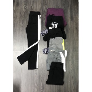 Quần legging nỉ da cá và cotton len link 1