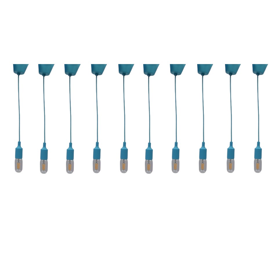 Bộ 10 dây đèn thả bóng đèn Led trang trí Edison T45 4W