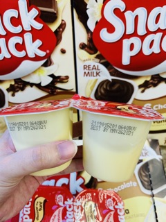 HÀNG MỸ - SET 2 HỦ PUDDING VỊ SOCOLA +VANI