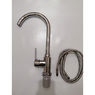 Vòi rửa bát nóng lạnh Lukas cần cứng