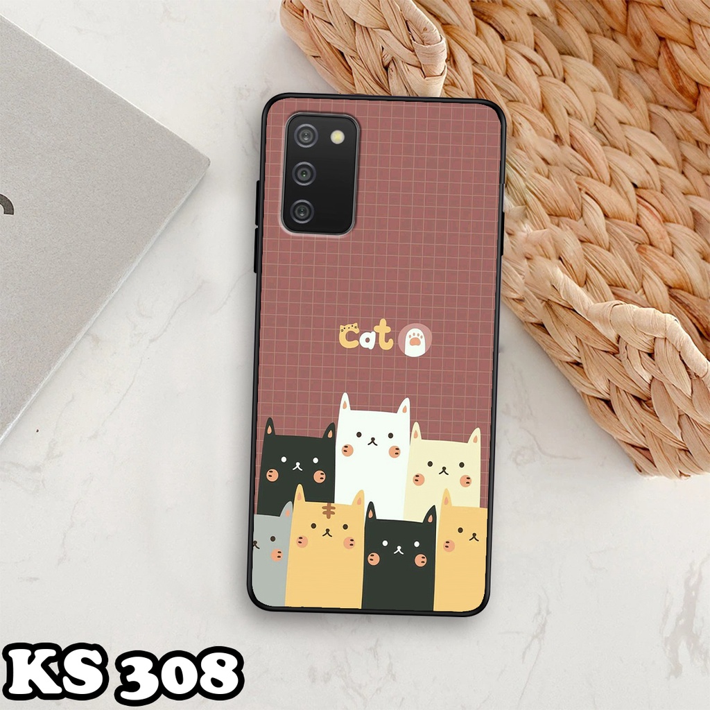 Ốp lưng Samsung A03 - Samsung A03s - Samsung A03 Core - Ốp in hình LoveCat - Chất liệu TPU siêu bền