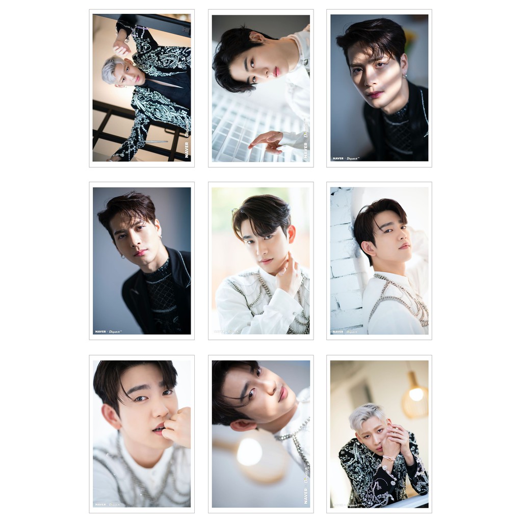Lomo Card Ảnh GOT7 - DYE by Naver x Dispatch ( 45 ảnh)