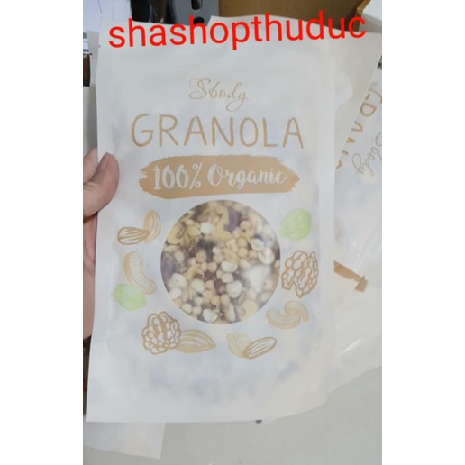 Ngủ Cốc Ăn Kiêng Granola 100gam túi nhỏ tiện lợi