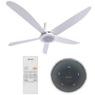 Quạt trần 5 cánh Mitsubishi  C56-RA5 CY-GY (Xám đen) C56-RA5 SF-GY ( Trắng), Bảo hành tại nhà