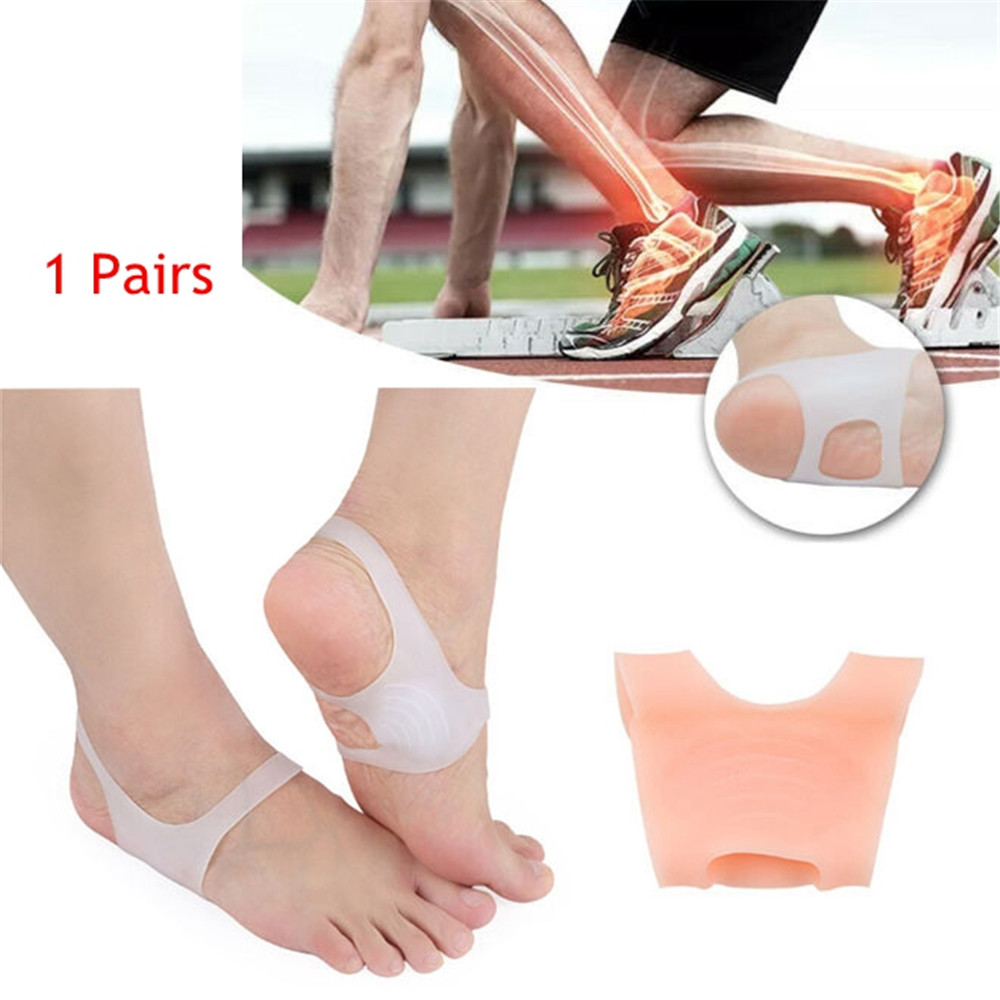 1 Cặp Miếng Lót Hỗ Trợ Chỉnh Hình Bàn Chân Bẹt Giảm Đau Nhiều Màu Sắc