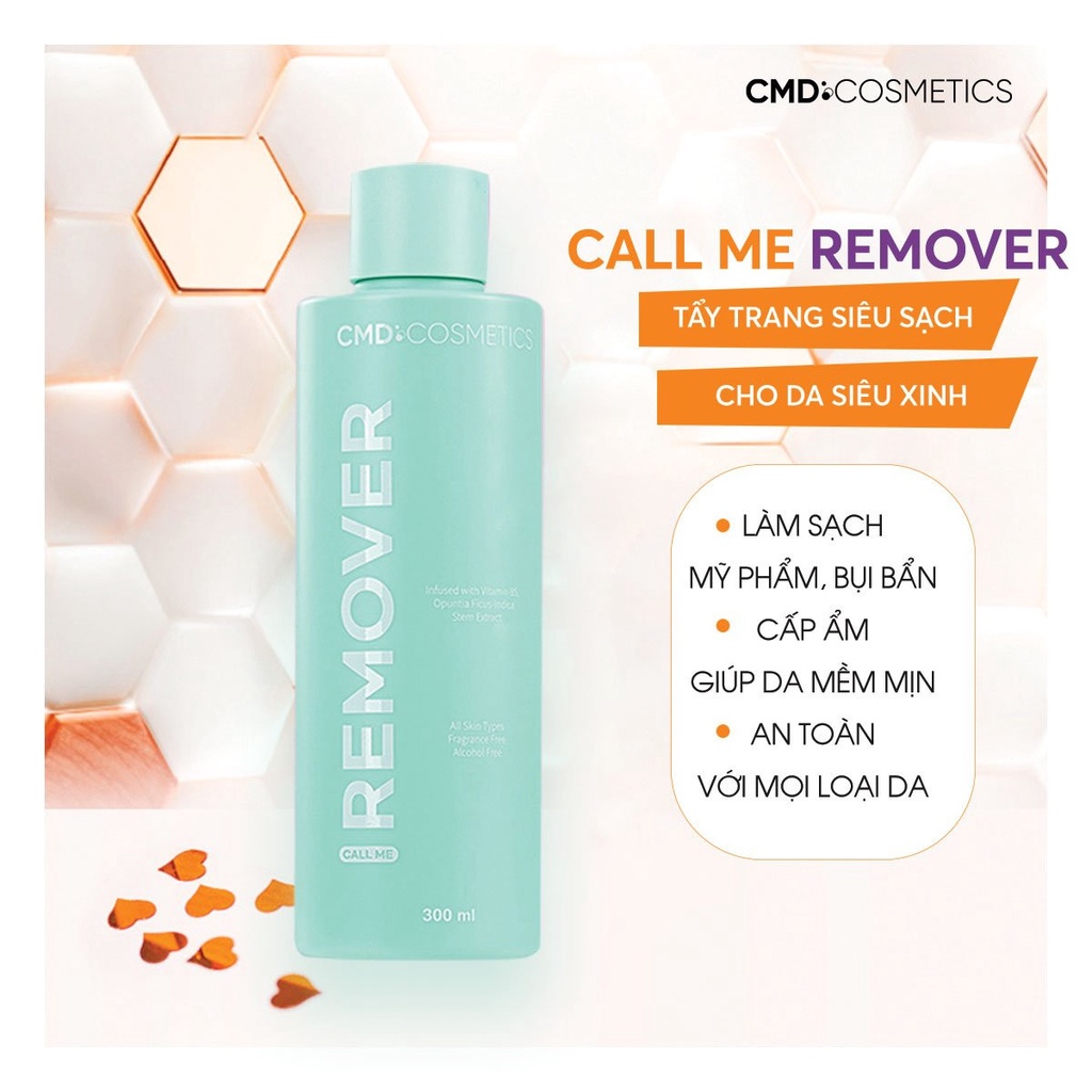 Nước tẩy trang Call me Remover