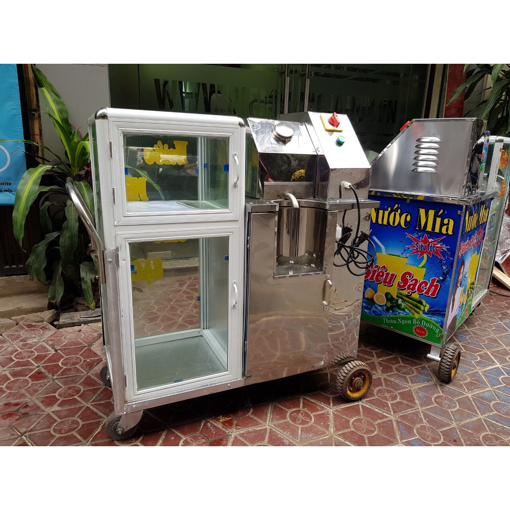 Máy ép nước mía khỏe, siêu sạch, ép 1 cây 1 lần duy nhất