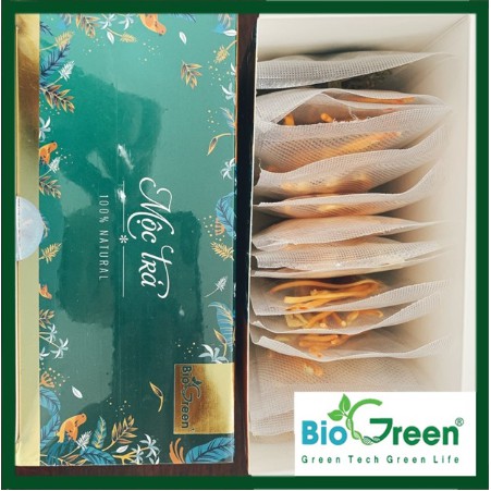 (Combo) 3 Hộp Trà Đông Trùng Hạ Thảo Biogreen - Tặng 1 Gói Cỏ Ngọt | BigBuy360 - bigbuy360.vn