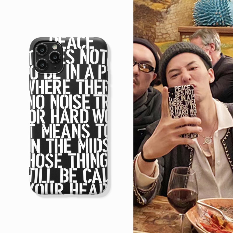 Ốp Điện Thoại Mềm In Chữ GD Cho iPhone 14 / 13 / 12 7 / 8 Plus / X / XS / XR / XS MAX / 11 / 11 Pro / 11 Pro MAX / SE2