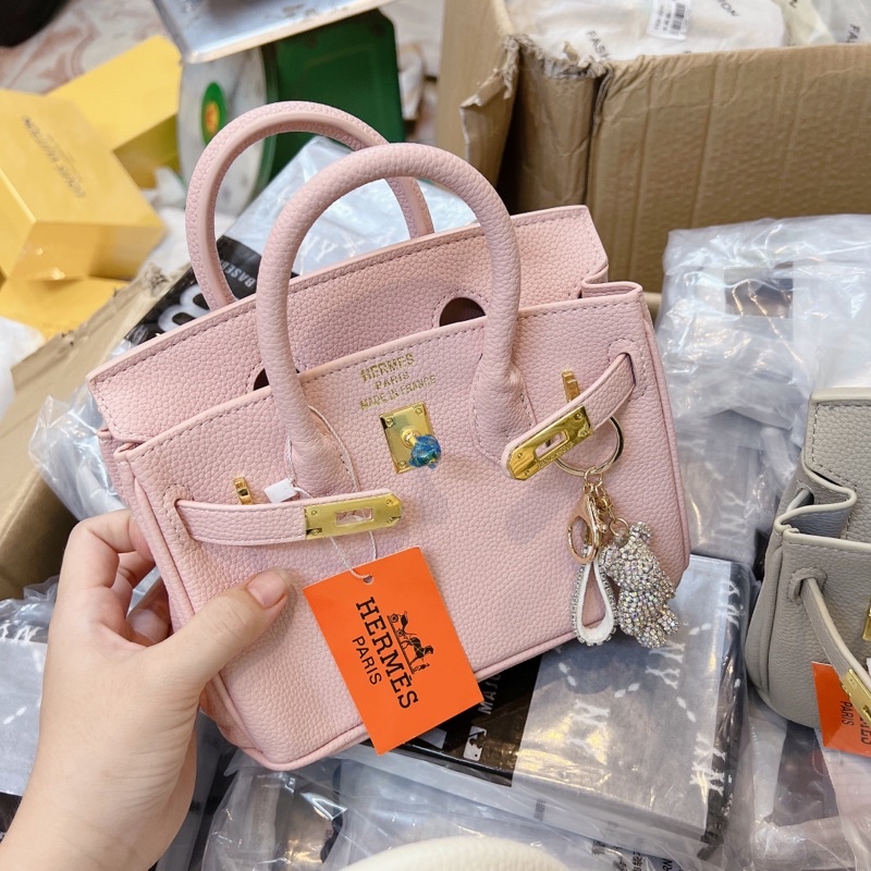 Túi H size 20cm da sần