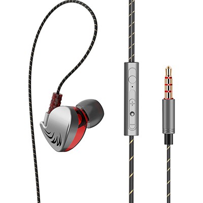 Tai nghe nhét tai QKZ ck7 âm thanh Hifi có mic cho điện thoại