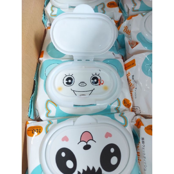 Khăn Ướt Baby Wipes Không Mùi  100 Tờ Lớn