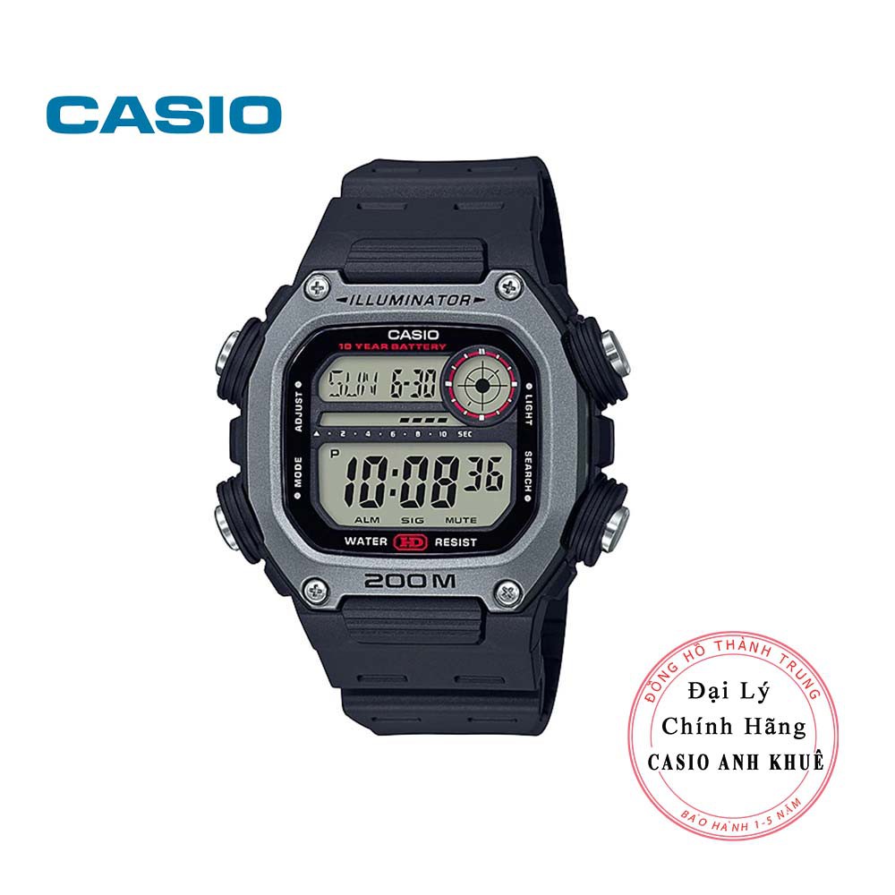 Đồng hồ nam Casio Worldtime DW-291H-1AVDF dây nhựa