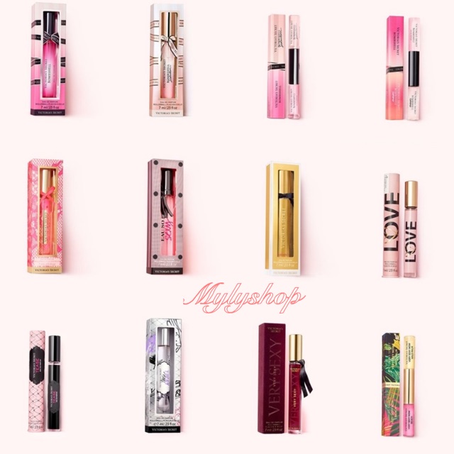 Nước hoa mini Victoria's Secret 7.5ml Hàng Mỹ chính hãng