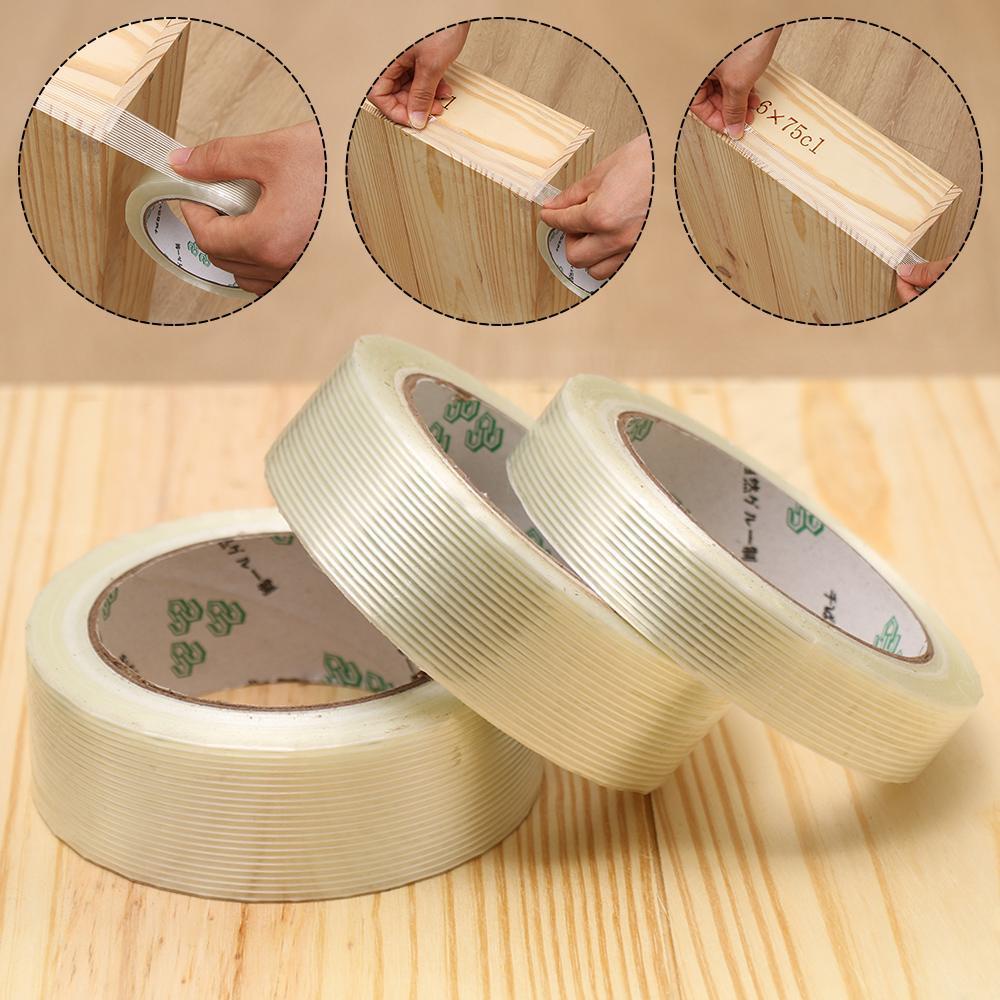 Cuộn Băng Keo Sợi Lưới Siêu Chắc Chắn Dùng Để Cố Định Mô Hình DIY